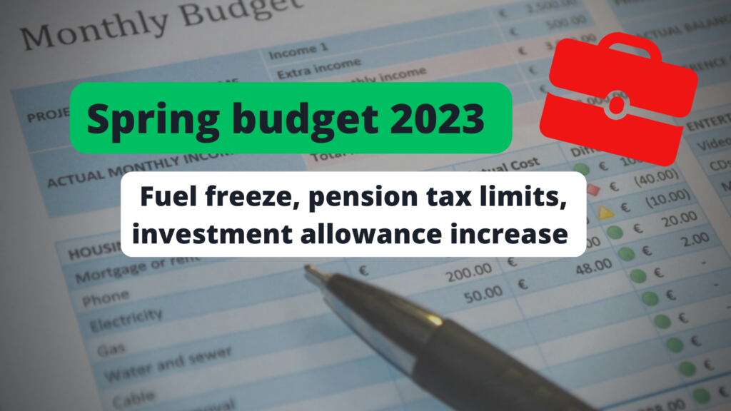 Spring Budget 2023